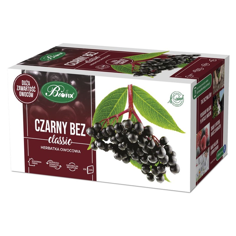 Herbata owocowa Czarny bez  BiFix 25 torebek