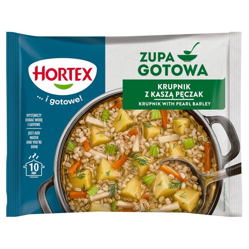 Gotowa zupa krupnik z kaszą pęczak Hortex 450 g
