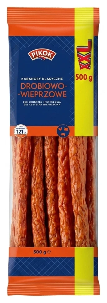 PIKOK Kabanosy klasyczne, XXL
