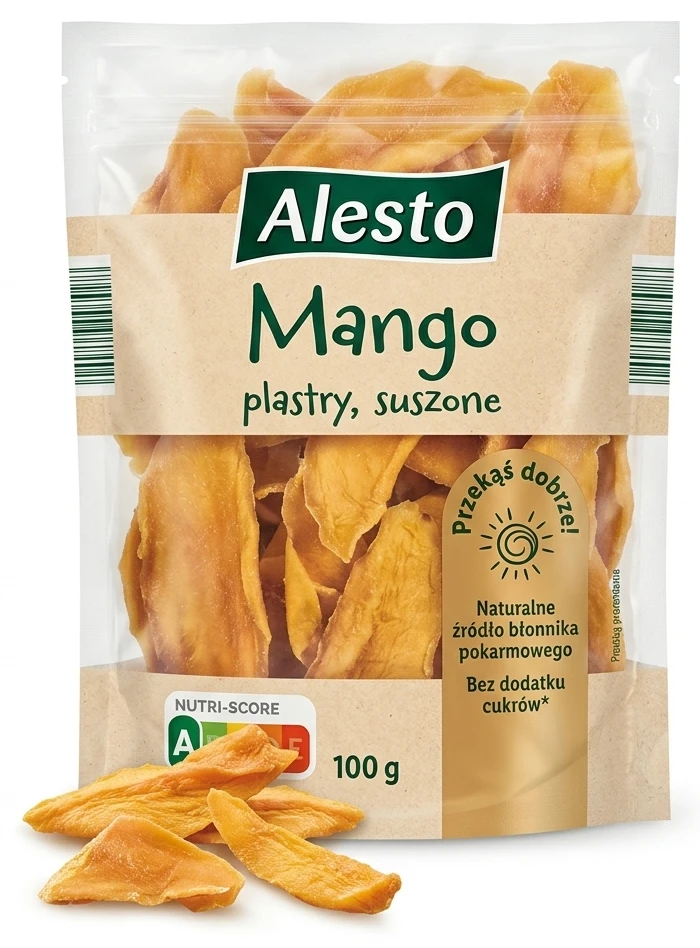 Alesto Mango suszone, plastry