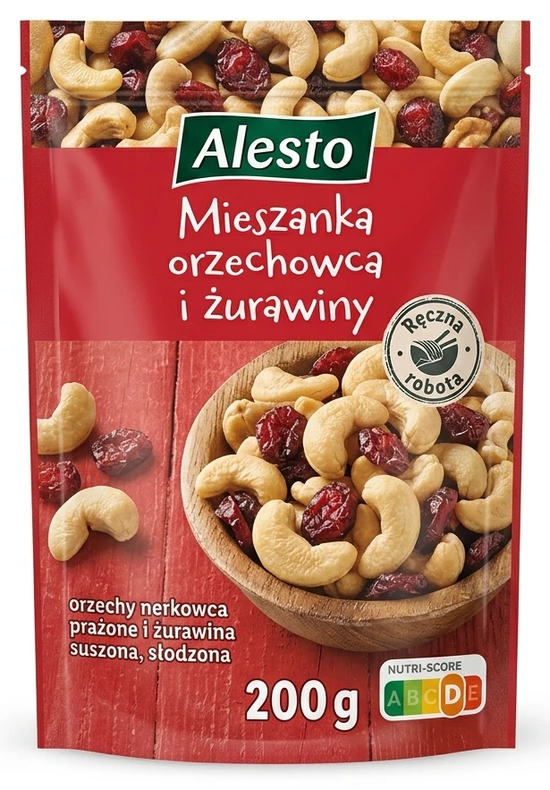 Mieszanka orzechowca i żurawiny