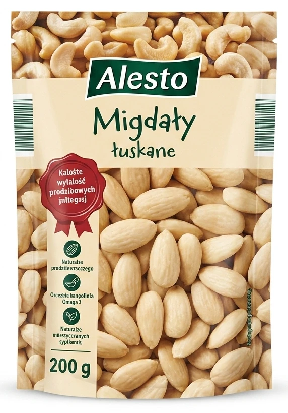 Migdały łuskane