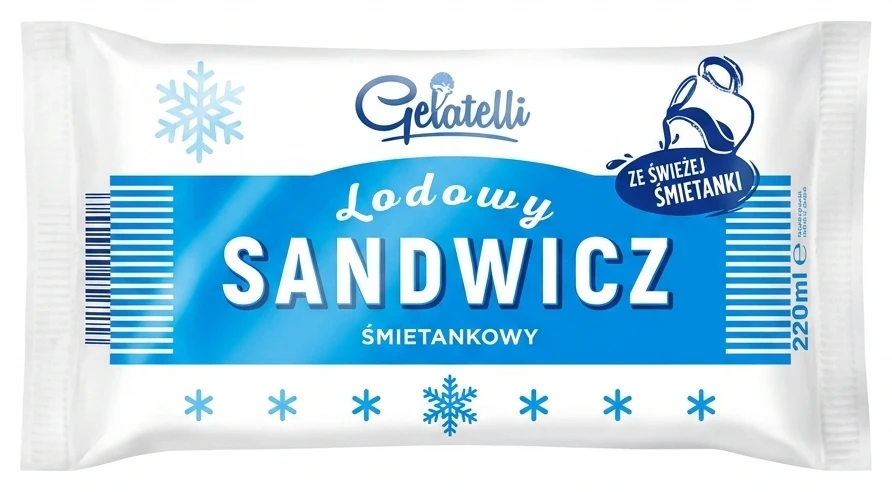 Gelatelli Lodowy sandwicz