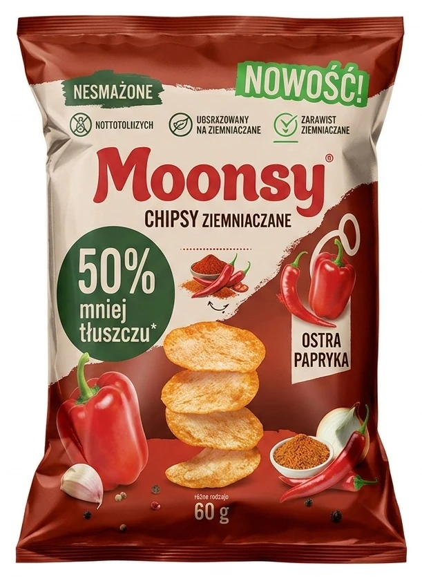MOONSY Chipsy ziemniaczane