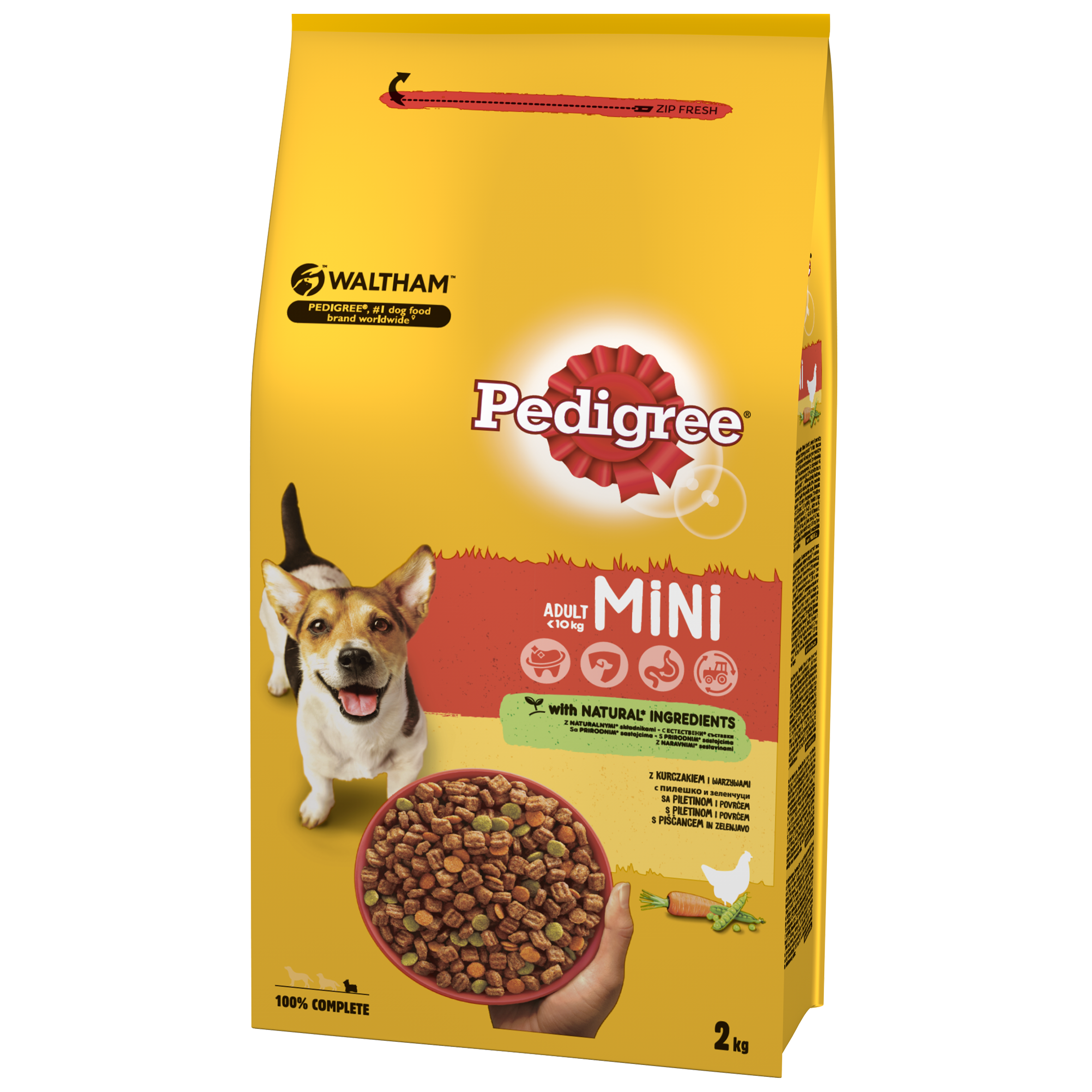Pedigree Małe Rasy Z Kurczakiem I Warzywami 2Kg