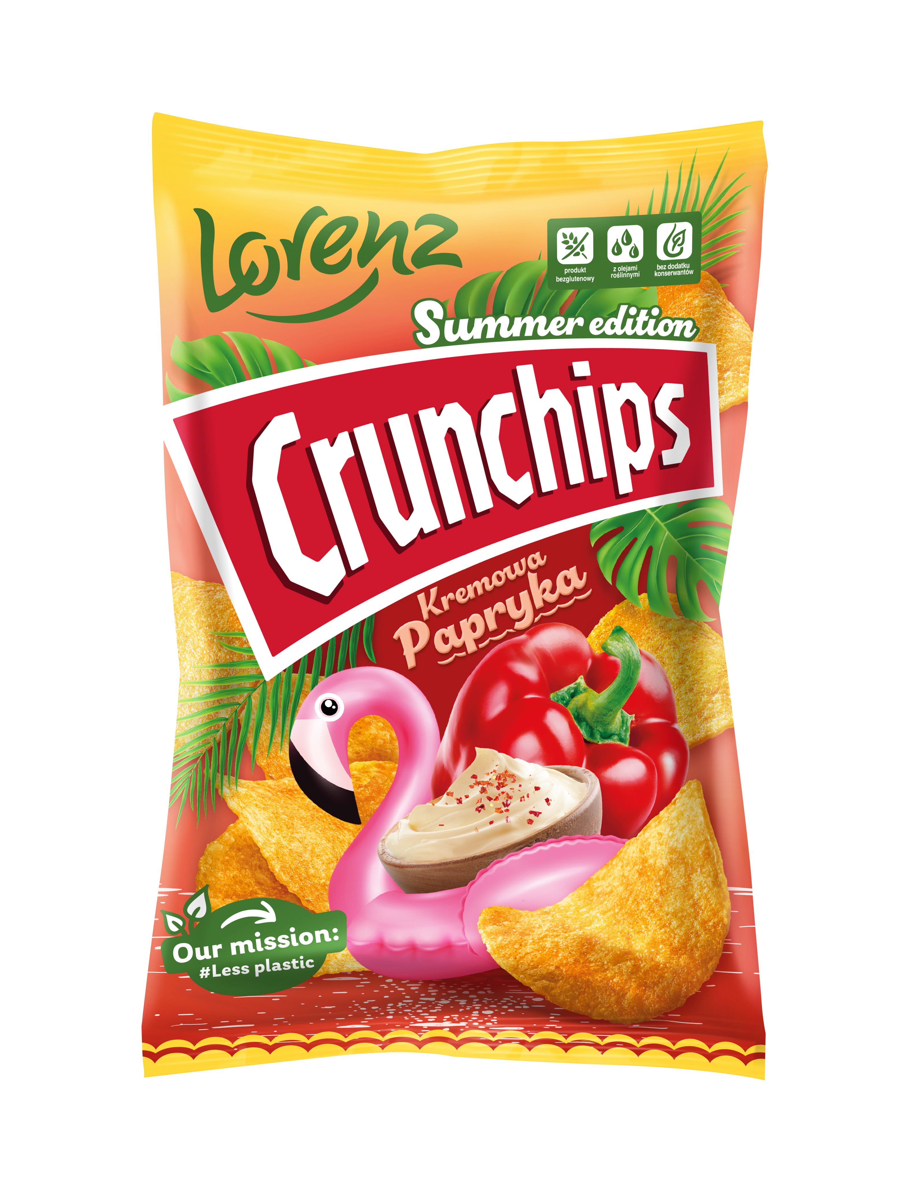 Crunchips Kremowa Papryka 140G