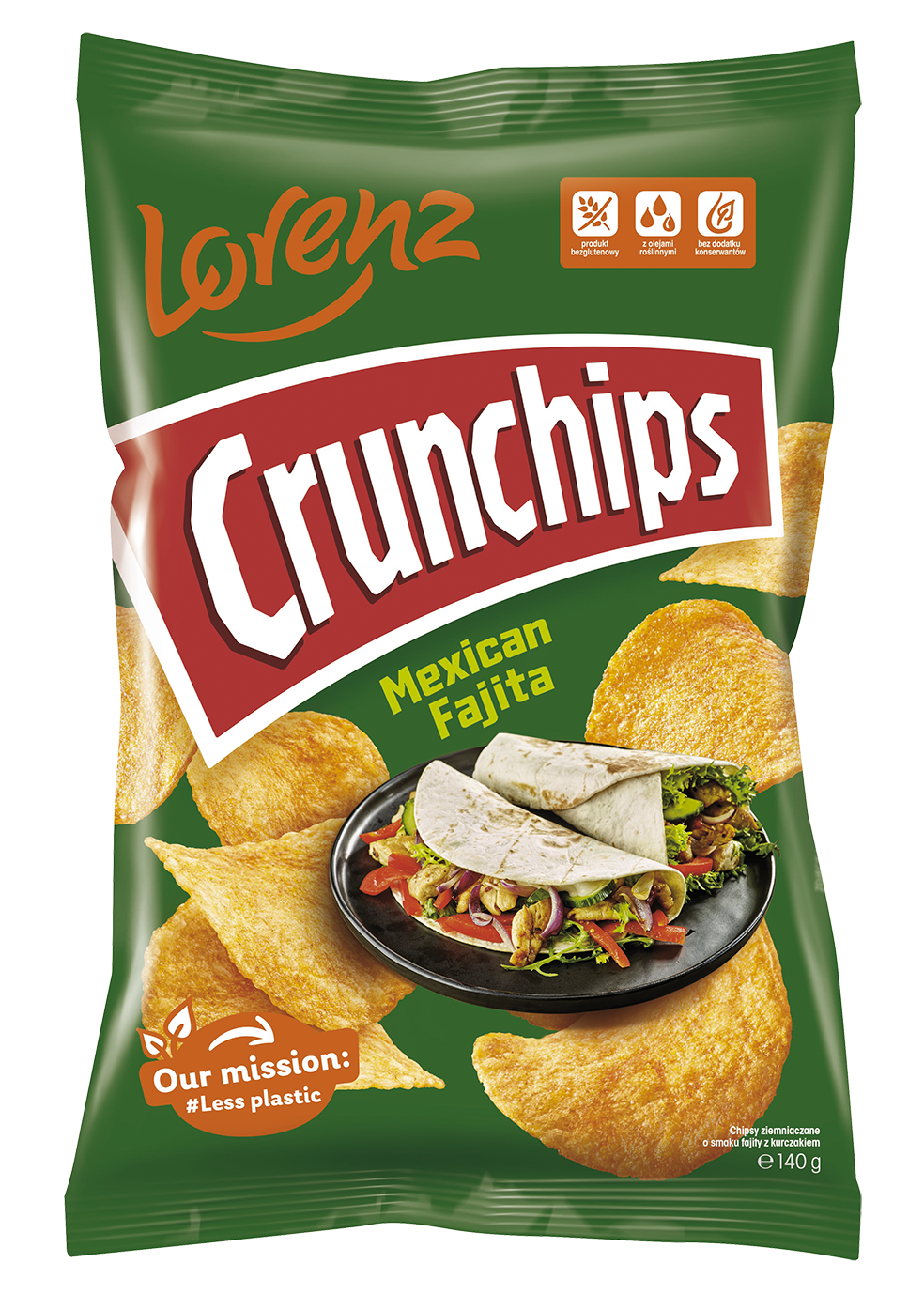 Crunchips Mexican Fajita 140G