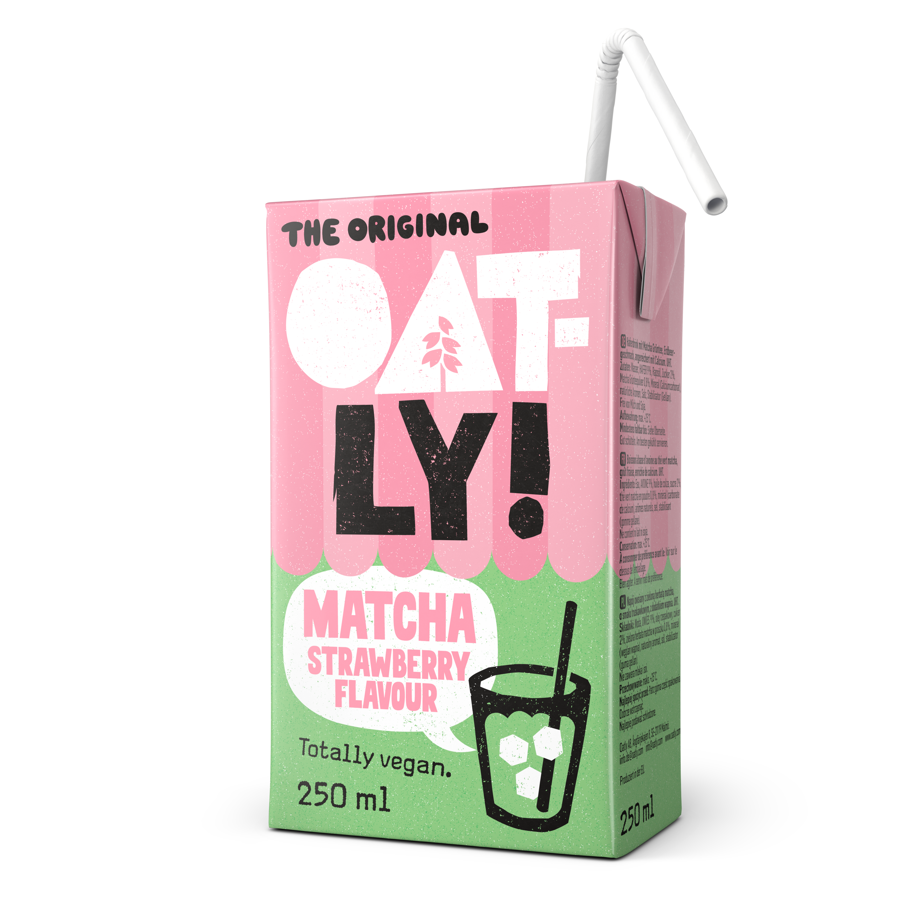 Oatly Matcha O Smaku Truskawkowym 250 Ml