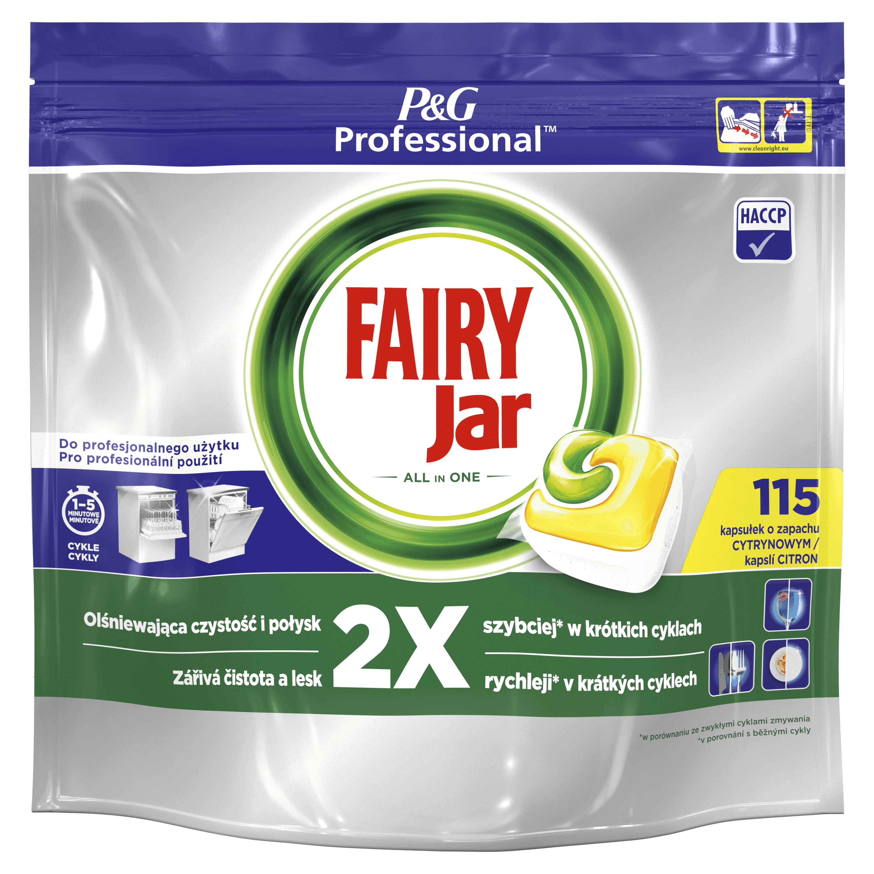 Fairy Professional All In One 115 Kapsułek
