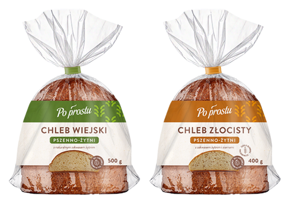 Po Prostu Chleb wiejski/złocisty mix 400g