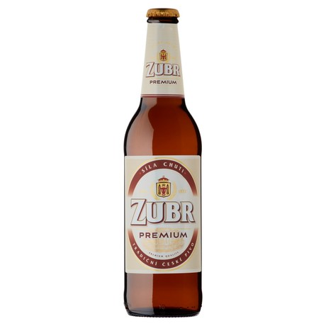 Zubr Premium Piwo jasne pełne 0,5 l