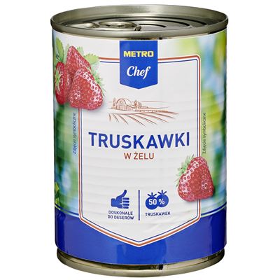 METRO Chef Truskawki w żelu 400 g
