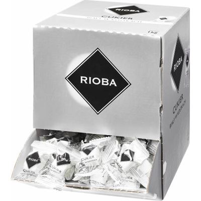 RIOBA Cukier biały w kostkach 1kg