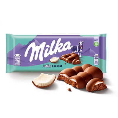 Milka Bubbly Coconut Czekolada 97 g
