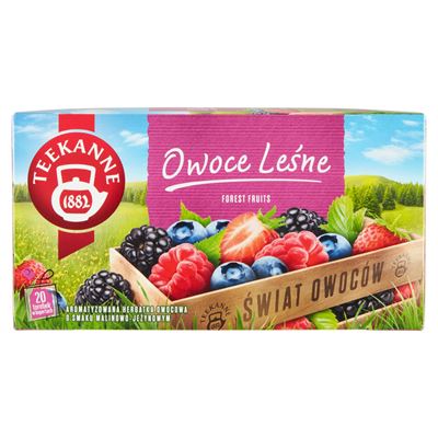 TEEKANNE Owoce Leśne Herbata owocowa 20 torebek 50 g