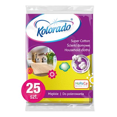 KOLORADO Super Cotton Ściereczka bawełniana 25 sztuk