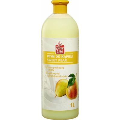 Fine Life Płyn do kąpieli sweet pear 1 l