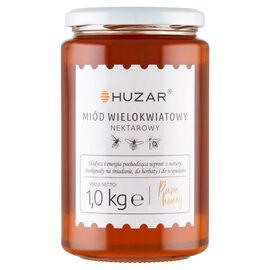 Huzar Miód wielokwiatowy nektarowy 1 kg