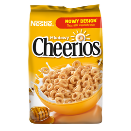 Nestlé Cheerios Zbożowe kółeczka z miodem 375 g