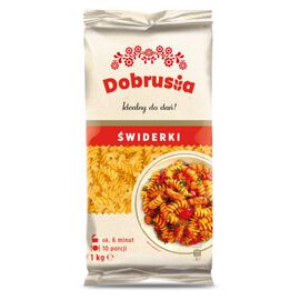 Dobrusia Makaron świderki 1 kg