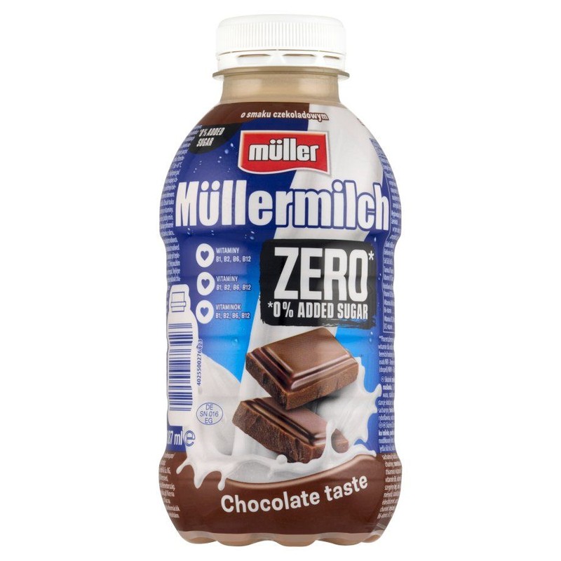 Mullermilch Zero o smaku czekoladowym Müller 400 g