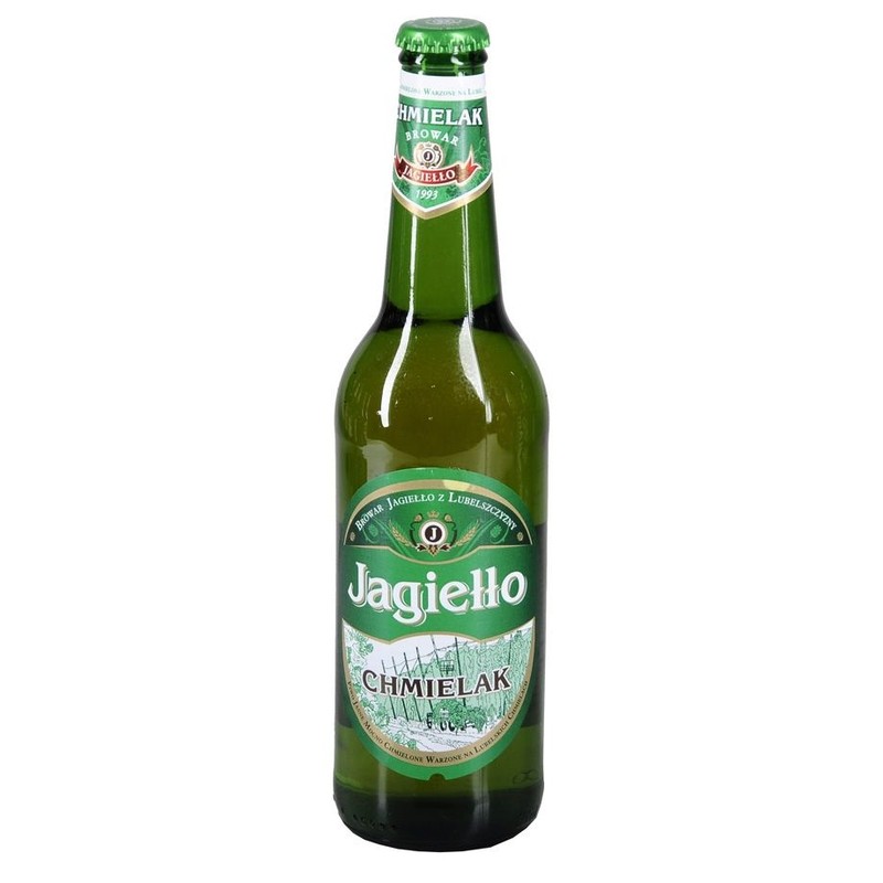 Chmielak piwo jasne pasteryzowane alk. 4.6% obj. Jagiełło 500 ml