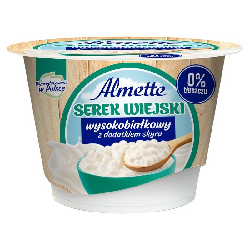 Serek wiejski z naturalnym skyrem Almette 150 g
