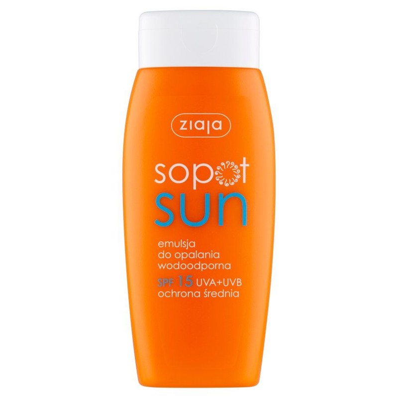 Emulsja do opalania SPF 15 ZIAJA 150 ml