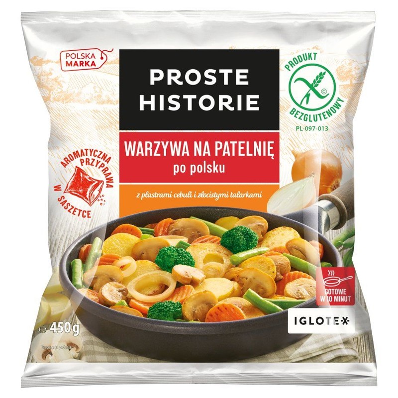 Warzywa na patelnię po polsku Proste Historie 450 g