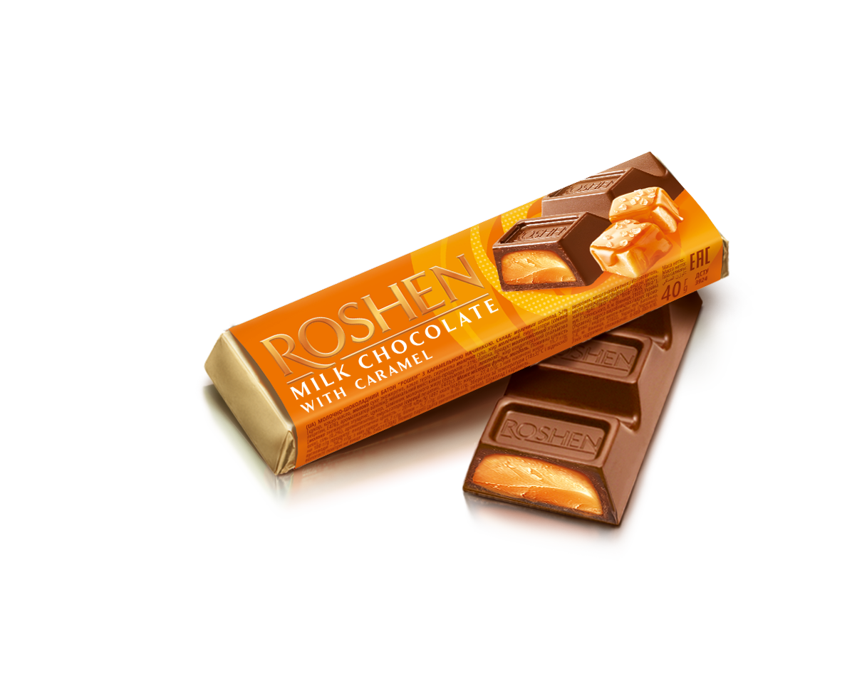 Baton Czekoladowy Roshen Caramel 40G