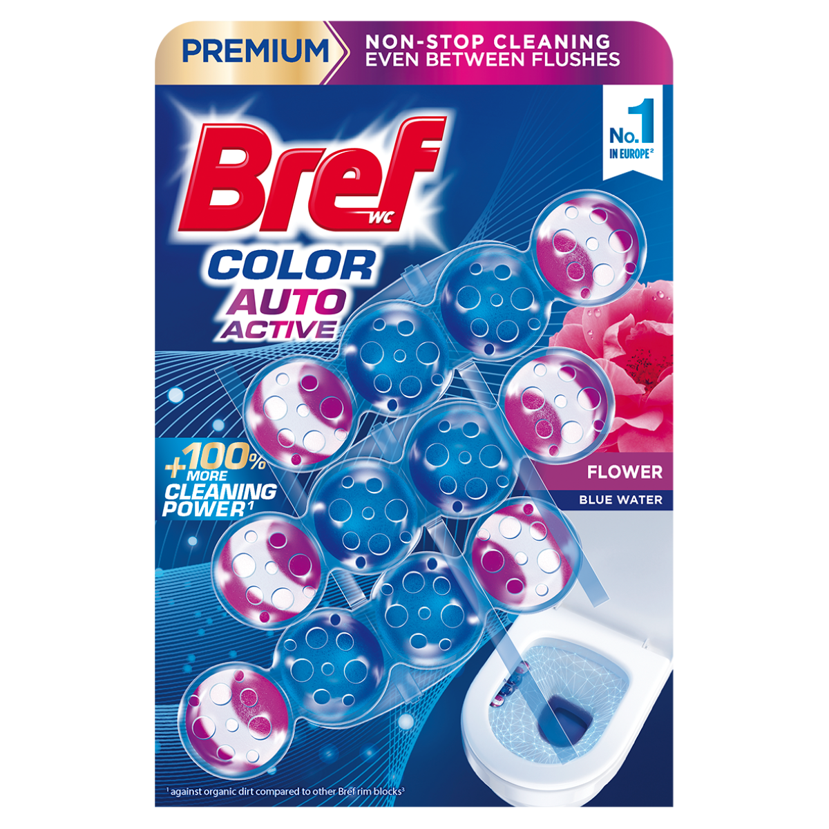 Bref Color Auto Active Świeże Kwiaty 3 X 50 G