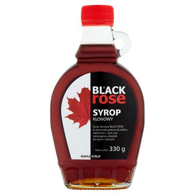 BLACK ROSE Syrop klonowy 330 g