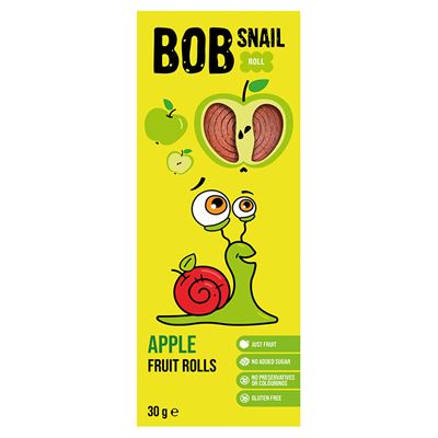 BOB SNAIL Roll Przekąski jabłkowe 30g