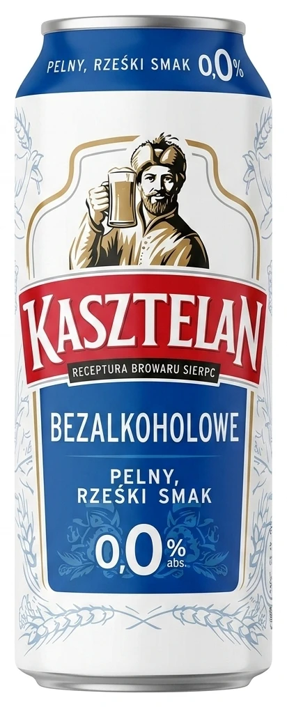 Piwo Kasztelan 0,0%