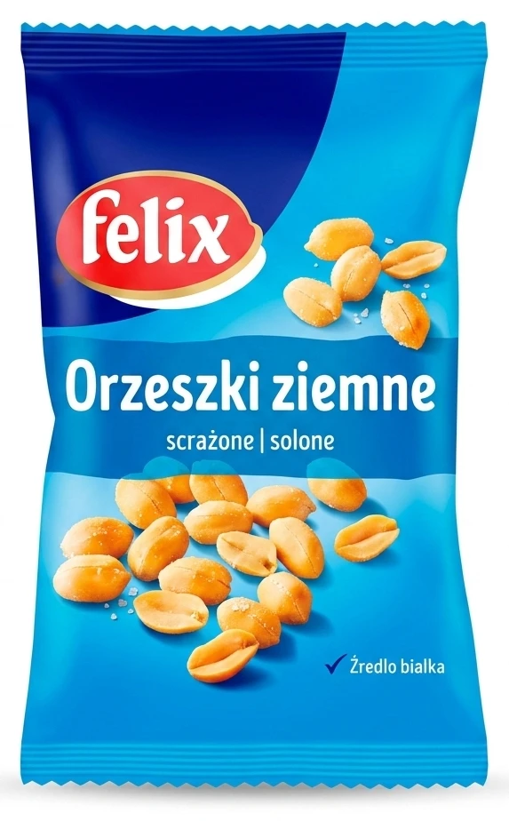 Orzeszki ziemne Felix długo prażone, solone