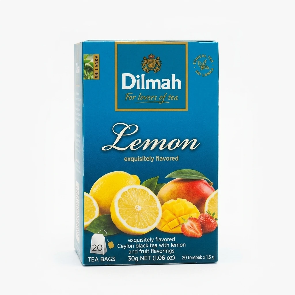 Herbata czarna arom. mango truskaw. Dilmah 20x1,5g
