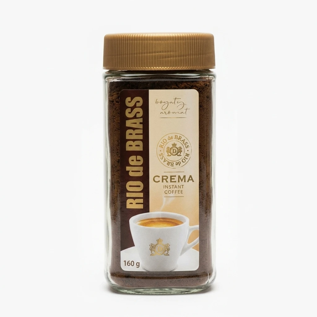 Kawa rozpuszczalna Rio De Brass Crema 160g