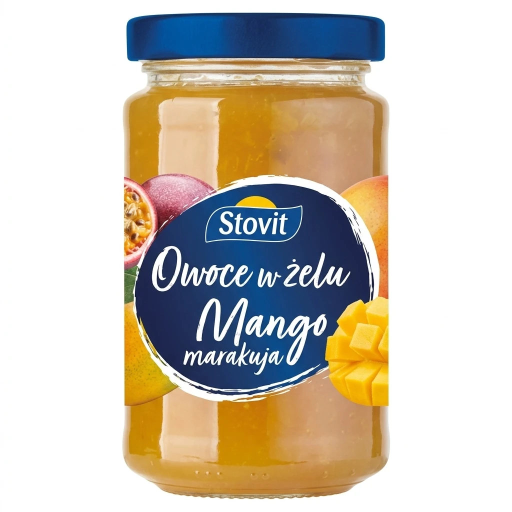 Owoce w żelu mango marakuja Stovit 410g