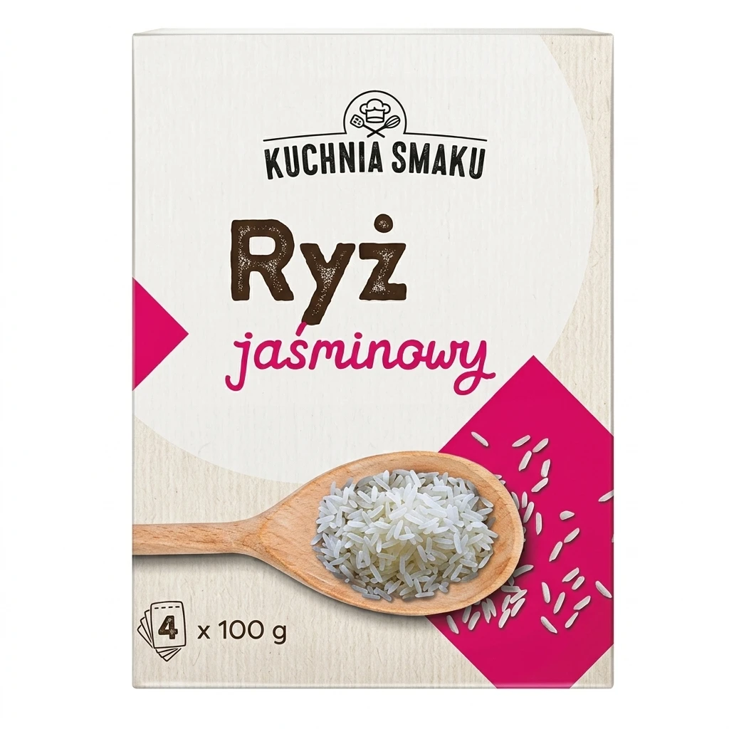 Ryż jaśminowy Kuchnia Smaku 4x100g