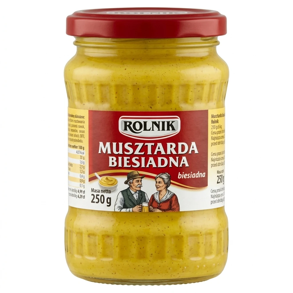 Musztarda biesiadna Rolnik 250g