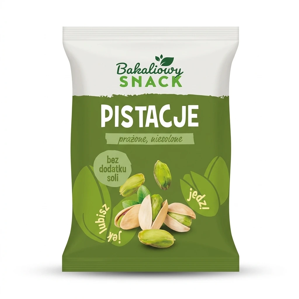 Pistacje prażone niesolone Bakaliowy Snack 200g
