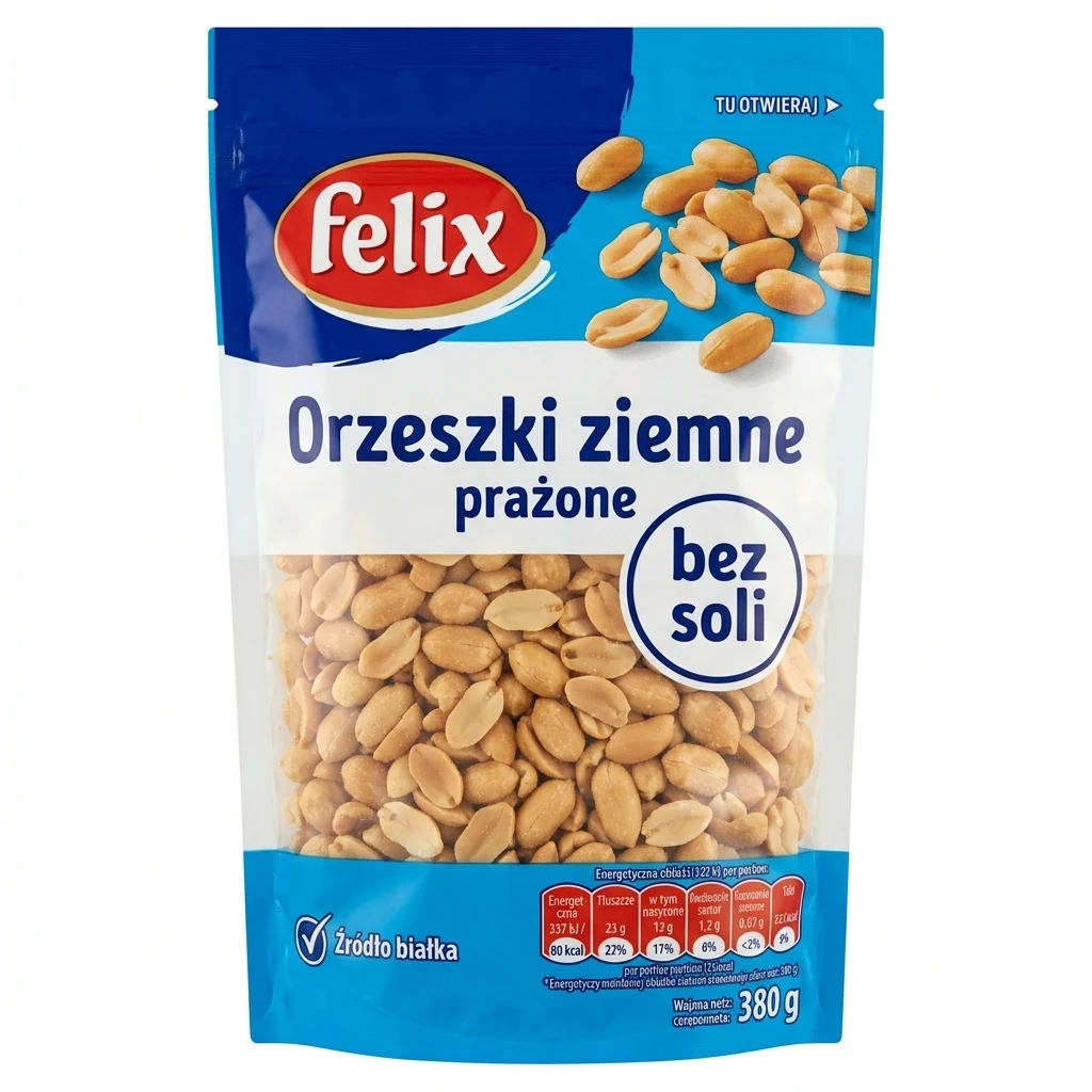 Orzeszki ziemne prażone Felix 380g mix
