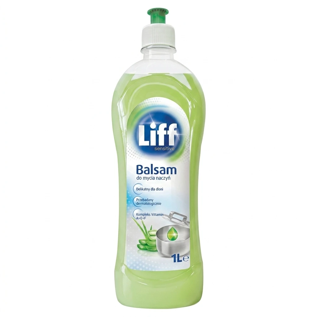Balsam do mycia naczyń z aloesem Liff 1l