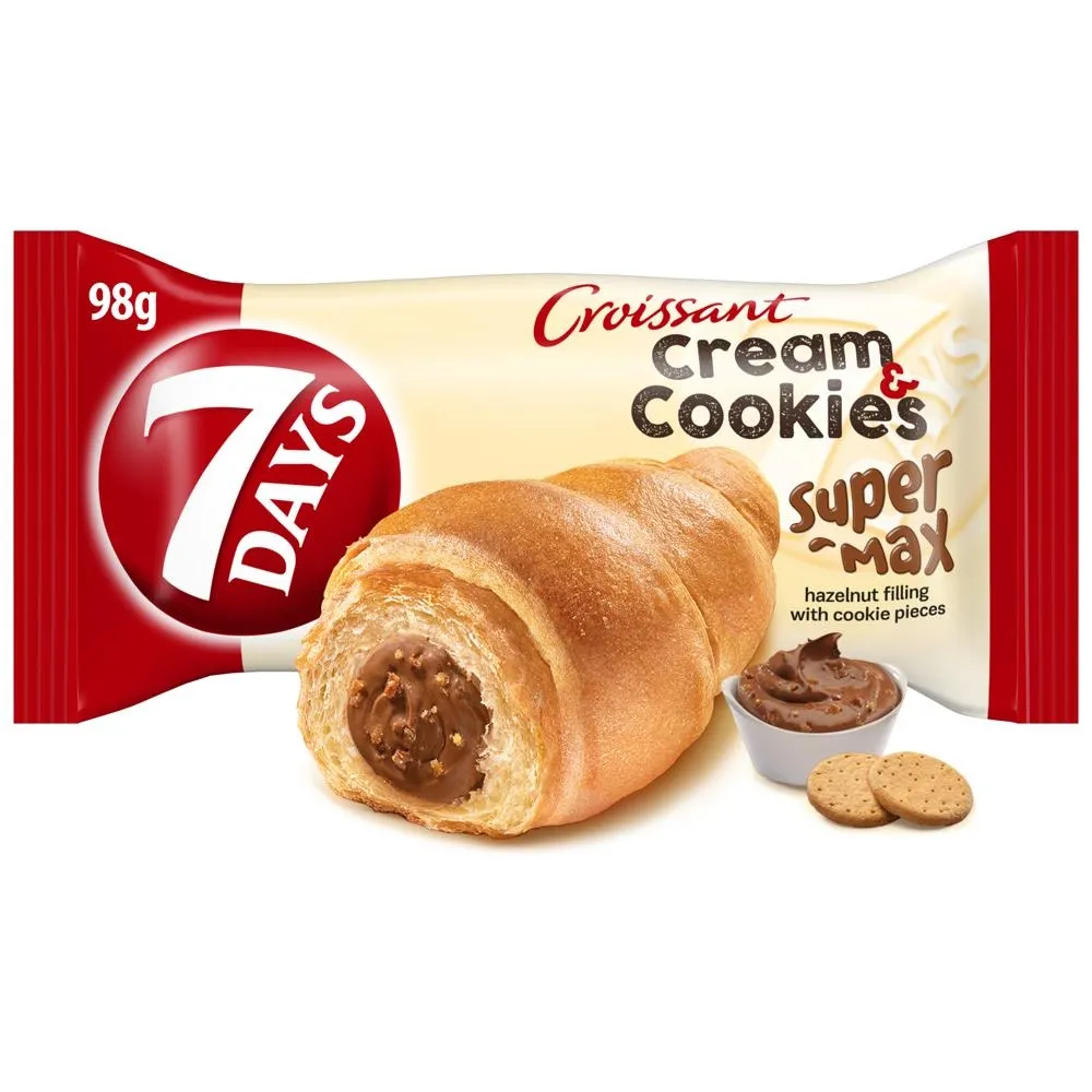 7DAYS KREM ORZECHOWY Z CIASTECZKAMI ROGALIK 98 g