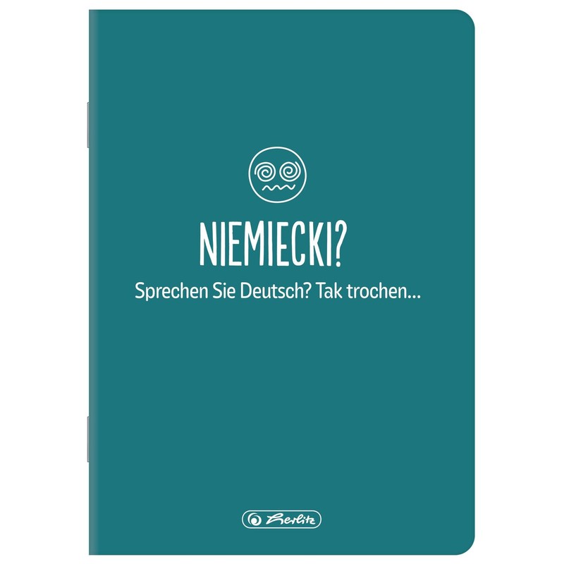 Zeszyt A5 60k kratka j. niemiecki Herlitz 1 sztuka