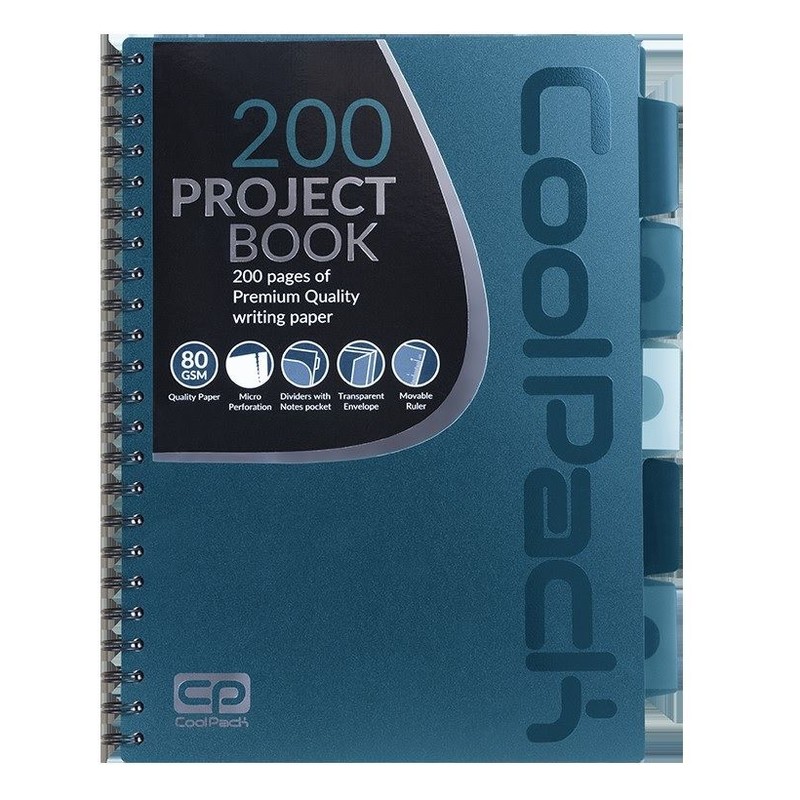 Kołozeszyt PP A4 blue Coolpack 1 sztuka