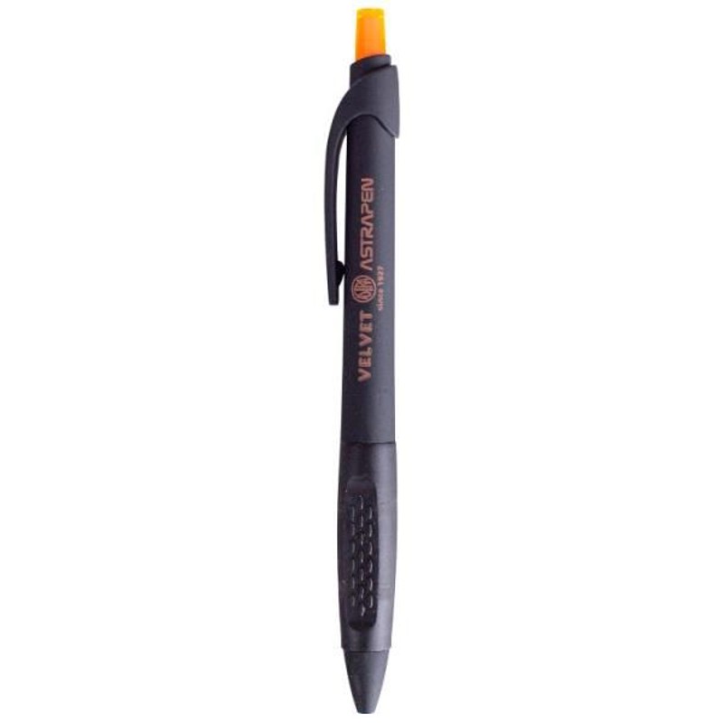 Długopis automatyczny z gumowym uchwytem 0,7 mm Astrapen Velvet ASTRA 1 sztuka