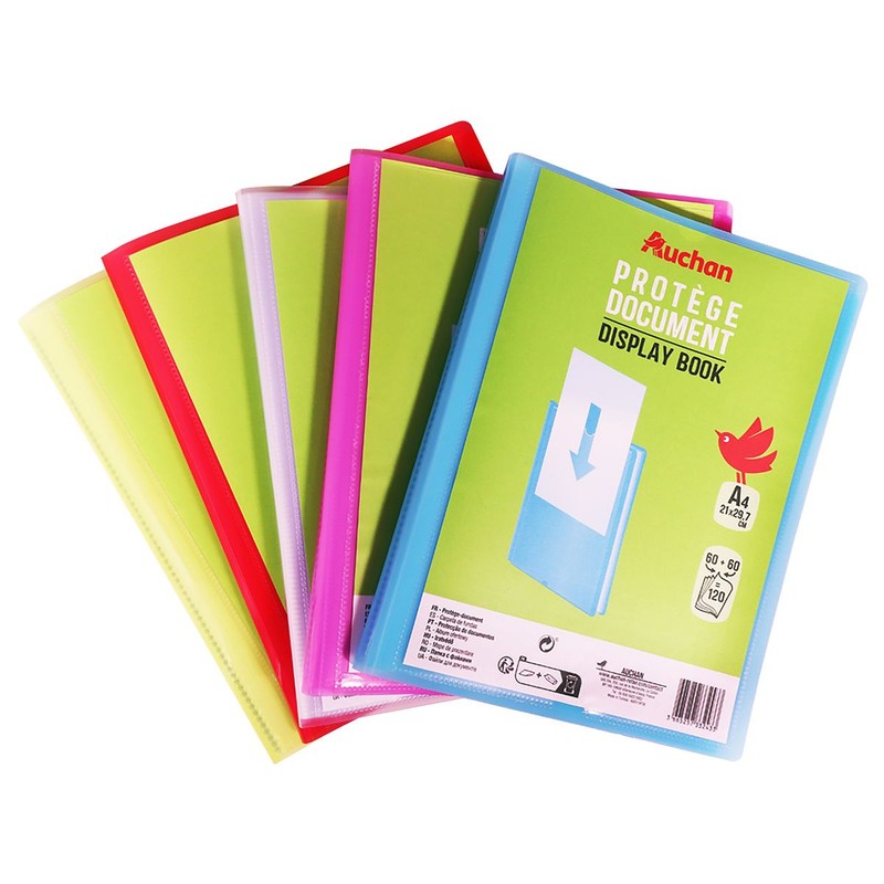 Album ofertowy A4 60 koszulek Auchan 1 sztuka