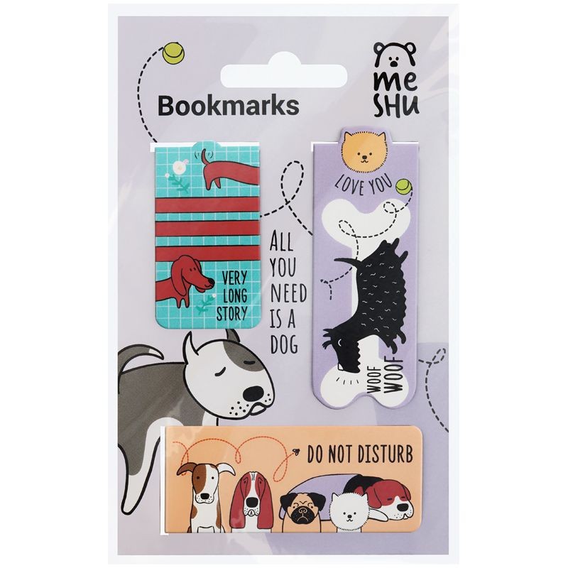 Zakładki magnetyczne Best Friend 3 szt. Meshu zestaw