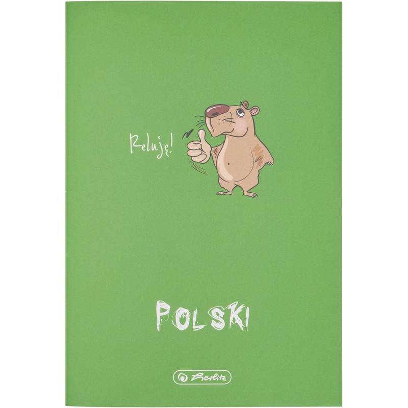 Zeszyt do języka polskiego A5 60k Linia FSC Herlitz 1 sztuka